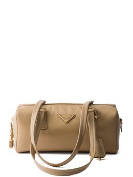 Prada: Бежевая сумка 