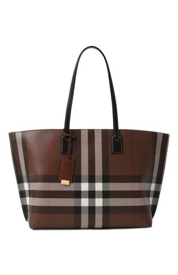 Burberry: Коричневая сумка 