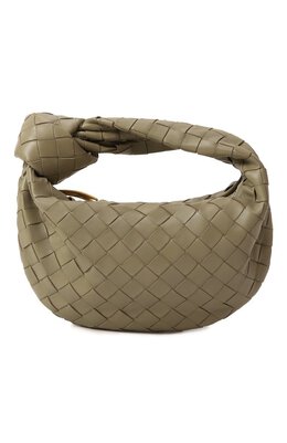 Bottega Veneta: Бежевая сумка  Jodie Mini