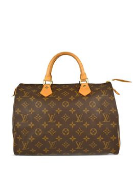 Louis Vuitton Pre-Owned: Коричневая сумка 