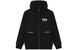 Fila: Чёрная куртка 