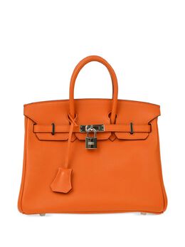 Hermès Pre-Owned: Оранжевая сумка 