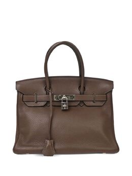 Hermès Pre-Owned: Коричневая сумка 