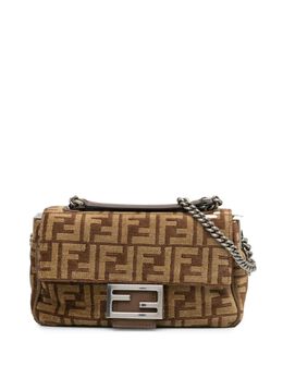 Fendi Pre-Owned: Коричневая сумка 