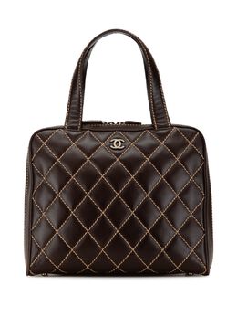 CHANEL Pre-Owned: Коричневая сумка 