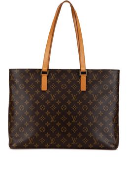 Louis Vuitton Pre-Owned: Коричневая сумка-шоппер 