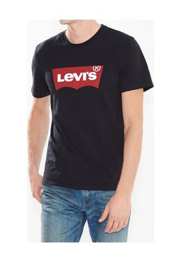 Levi's: Чёрная футболка 