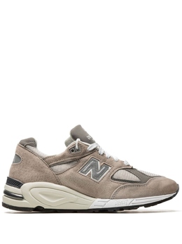 New Balance: Серые кроссовки  990