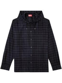 Diesel: Рубашка с капюшоном 