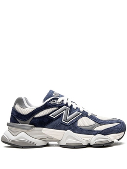 New Balance: Синие кроссовки  9060