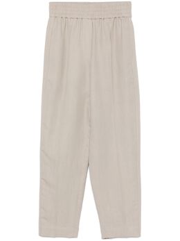 Brunello Cucinelli: Бежевые брюки 