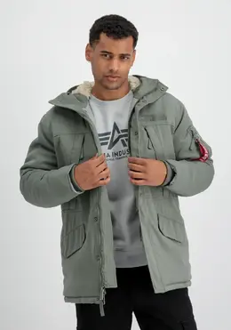 Alpha Industries: Зимний пуховик 