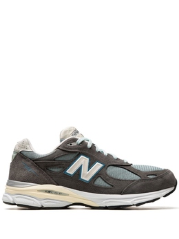 New Balance: Серые кроссовки  990