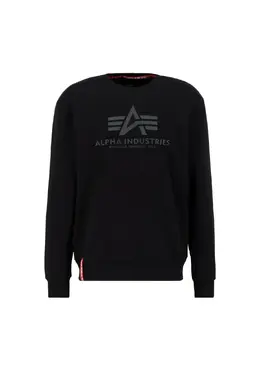 Alpha Industries: Чёрный свитер 