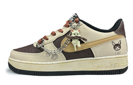 Nike: Жёлтые кроссовки  Air Force 1