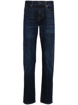 7 For All Mankind: Прямые джинсы  Slimmy