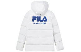 Fila: Белый пуховик 