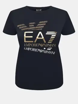 EA7 Emporio Armani: Тёмная футболка 