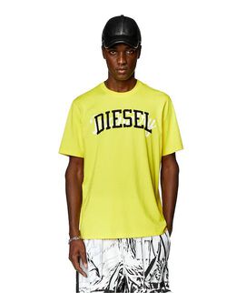 Diesel: Жёлтая футболка 