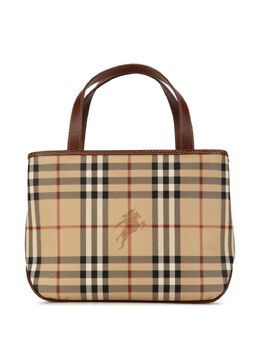 Burberry Pre-Owned: Коричневая сумка 