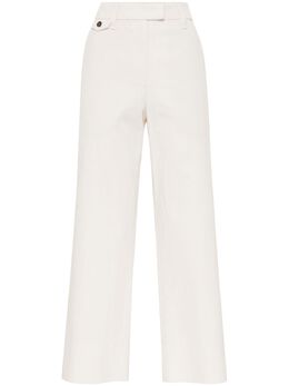 Brunello Cucinelli: Белые брюки 
