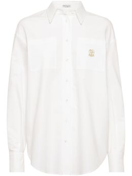 Brunello Cucinelli: Белая рубашка 