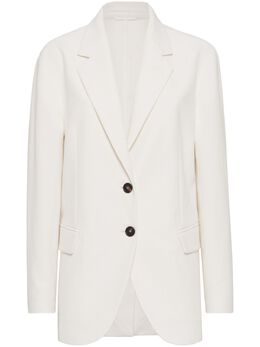 Brunello Cucinelli: Белый жакет  Monili