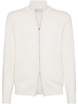 Brunello Cucinelli: Белый кардиган 