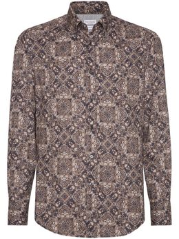 Brunello Cucinelli: Хлопковая рубашка 