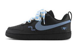 Nike: Чёрные кроссовки  Court