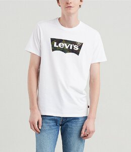 Levi's: Белая футболка 