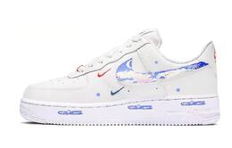 Nike: Белые кроссовки  Air Force 1