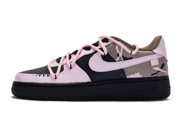 Nike: Чёрные кроссовки  Air Force 1