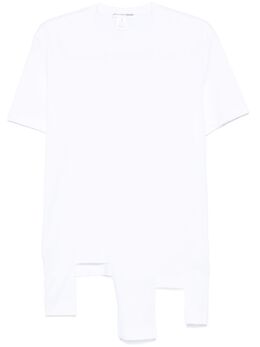 Comme Des Garçons Shirt: Белая футболка 