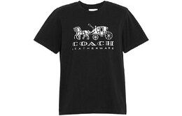 Coach: Чёрная футболка 