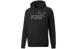 PUMA: Чёрная толстовка 