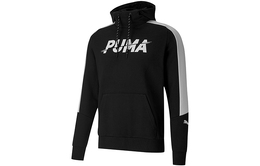 PUMA: Чёрная толстовка 