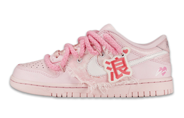 Nike: Розовые кроссовки  Dunk