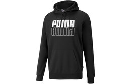 PUMA: Чёрная толстовка 