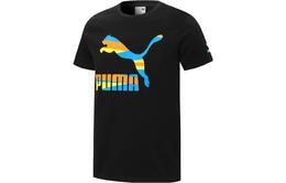 PUMA: Чёрная футболка 