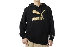 PUMA: Чёрная толстовка 