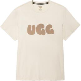 UGG: Белая футболка 