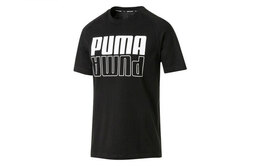 PUMA: Чёрная футболка 