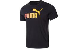 PUMA: Чёрная футболка 