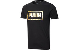 PUMA: Чёрная футболка 