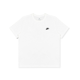 Nike: Белая футболка 