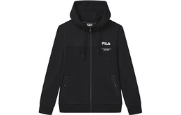 Fila: Чёрная куртка 