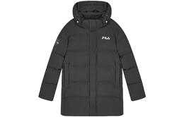 Fila: Чёрный пуховик 