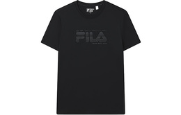 Fila: Чёрная футболка 