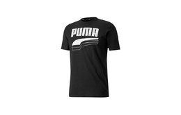 PUMA: Чёрная футболка 